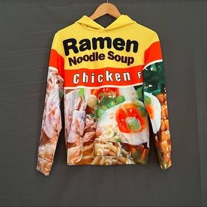 Azuki size 11-13 Chicken Ramen Noodle Hoodie